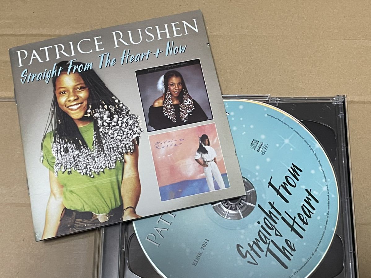 送料込 即決 Patrice Rushen - Straight From The Heart + Now 輸入盤 CD2枚組 / EDSK7031の画像3