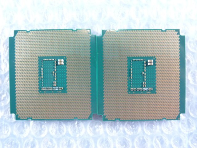 1LQX // 2個セット(同ロット) Intel Xeon E5-2683 V3 2GHz SR1XH Haswell-EP C1 Socket2011-3(LGA) // Fujitsu PRIMERGY BX2560 M1 取外_画像4