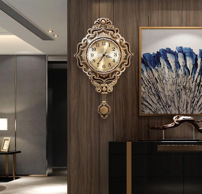 アメリカ式 置時計 応接間 銅製 壁掛け時計 ヨーロッパ式 豪華 別荘