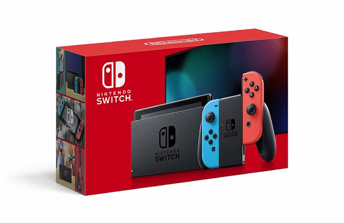 新品未開封】Nintendo Switch 新モデル(2019年8月30日発売) ネオン 
