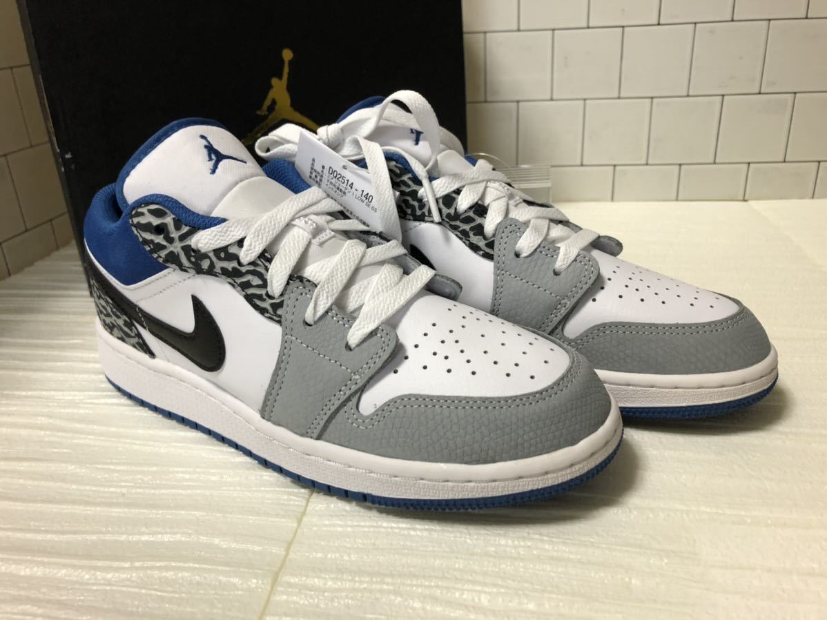 最も優遇の ナイキ Gs Jordan Air 23 5cmnike ブルー トゥルー ロー エアジョーダン1 スニーカー Reachahand Org