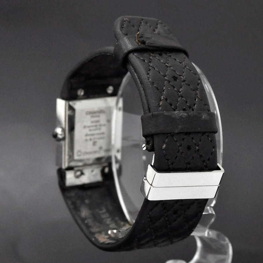 1円 ◇稼働品 美品 CHANEL シャネル 腕時計 スクエア マトラッセ