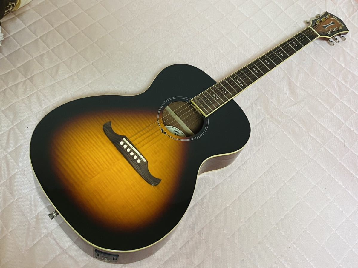 2022年ファッション福袋 エレアコ フェンダー Fender FA235E サンバースト アコースティックギター SUNBRST 3TONE CONCERT フェンダー