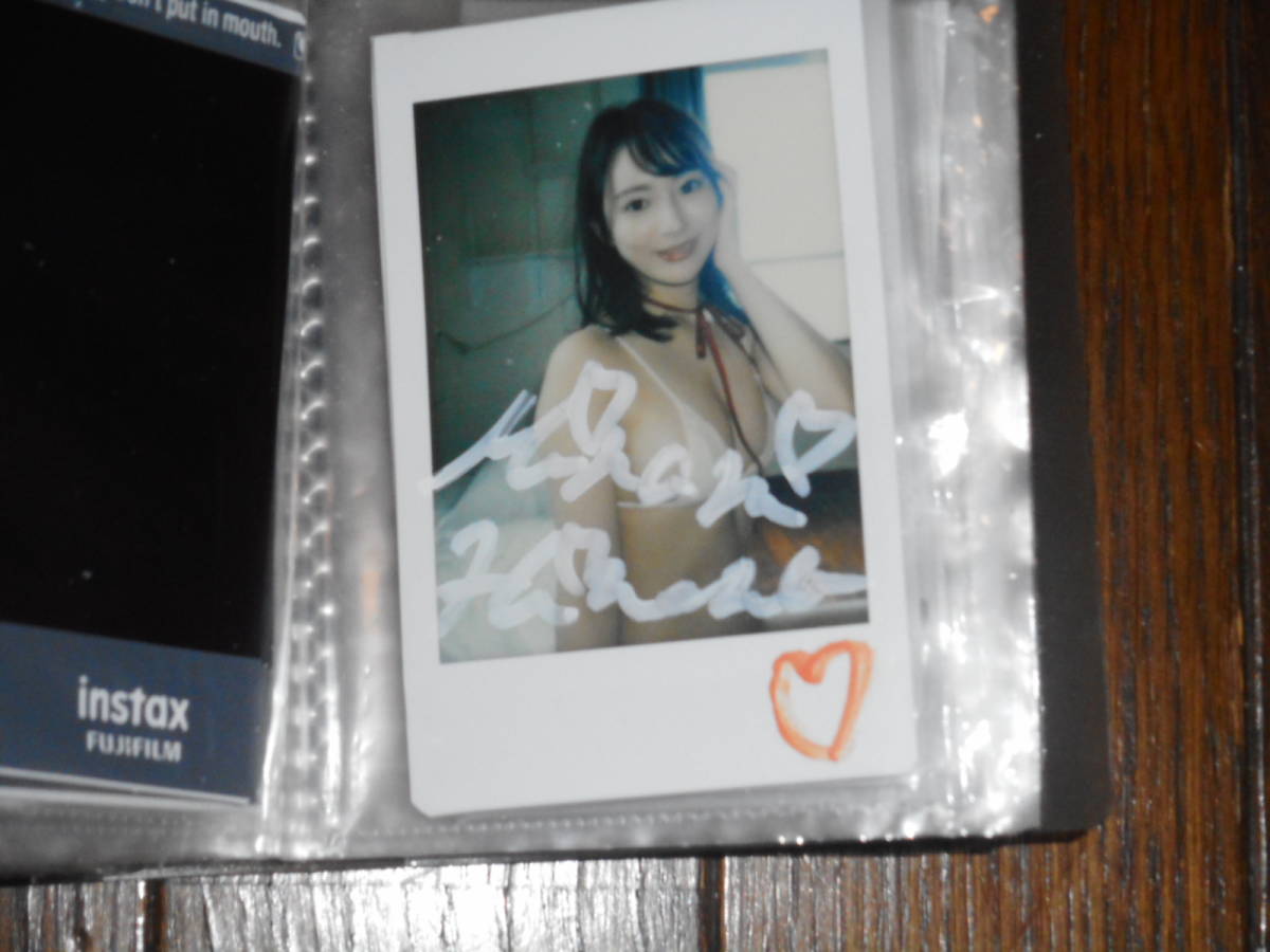 [100 иен старт ] с автографом площадка фотосъемка Cheki :.....①