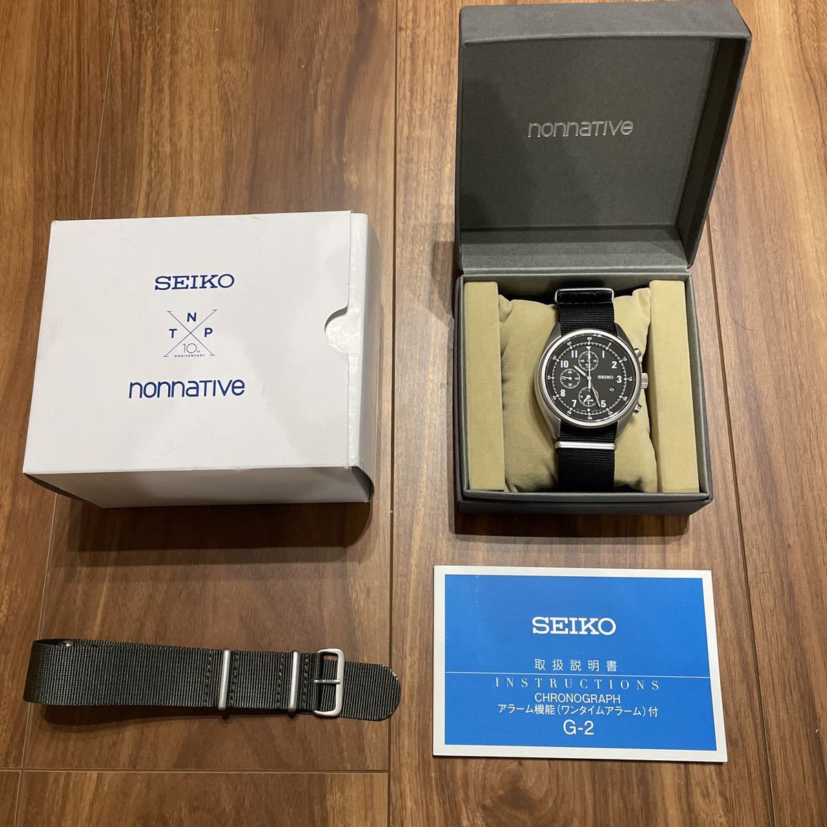 Yahoo!オークション - nonnative × SEIKO 7T62-0KZ0 腕時計 Yahoo!オークション - nonnative × SEIKO 7T62-0KZ0 腕時計