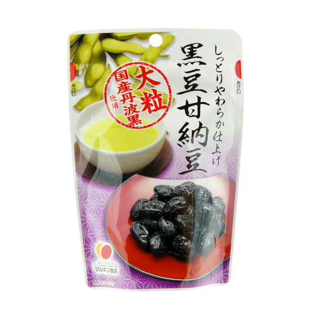 黒豆甘納豆 香川県のお菓子 丹波黒豆 大粒 お茶請け 丸金食品 50g/9740ｘ１個/送料無料_画像5