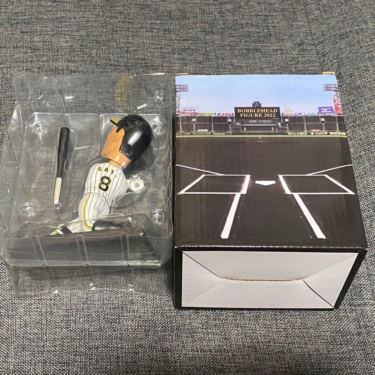 阪神タイガース 佐藤輝明 ボブルヘッド フィギュア 2022 【非売品】 阪神タイガース 佐藤輝明 ボブルヘッド フィギュア 2022 【非売品】