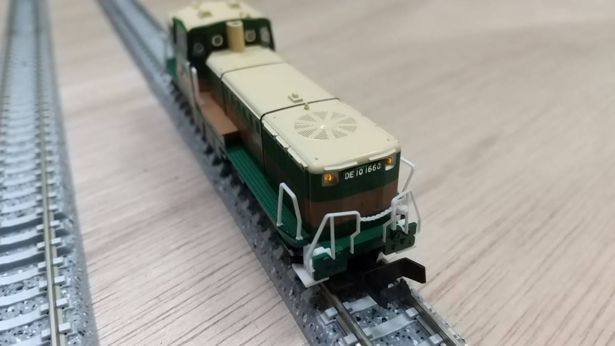 トミックス　TOMIX　JR　DE10‐1000形ディーゼル機関車（くしろ湿原ノロッコ号）_画像8