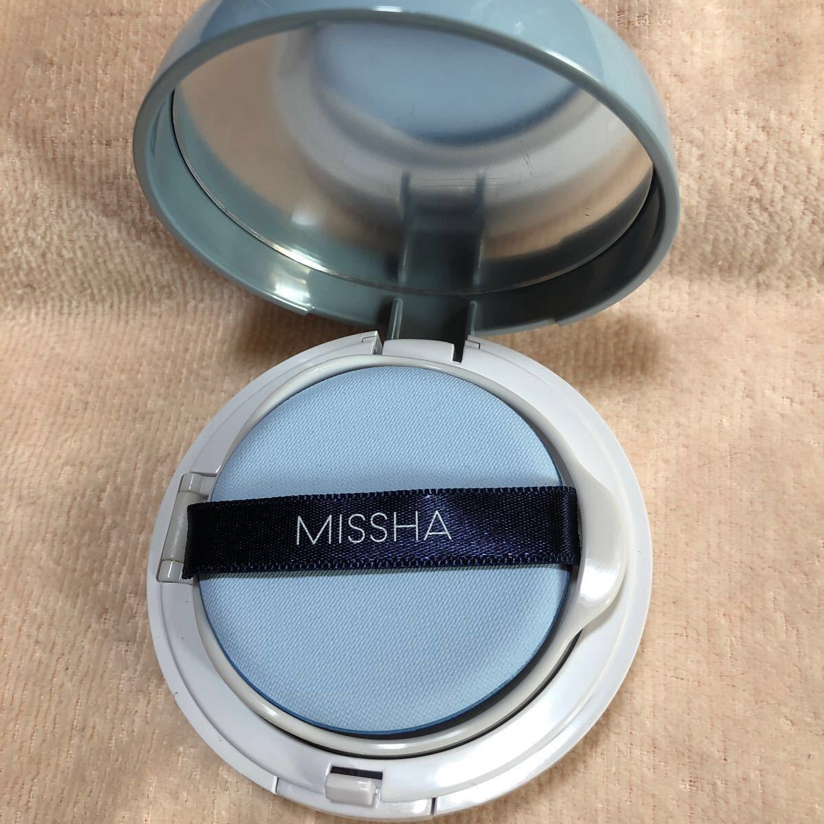 今季一番 MISSHA ミシャ M クッションベース ブルー