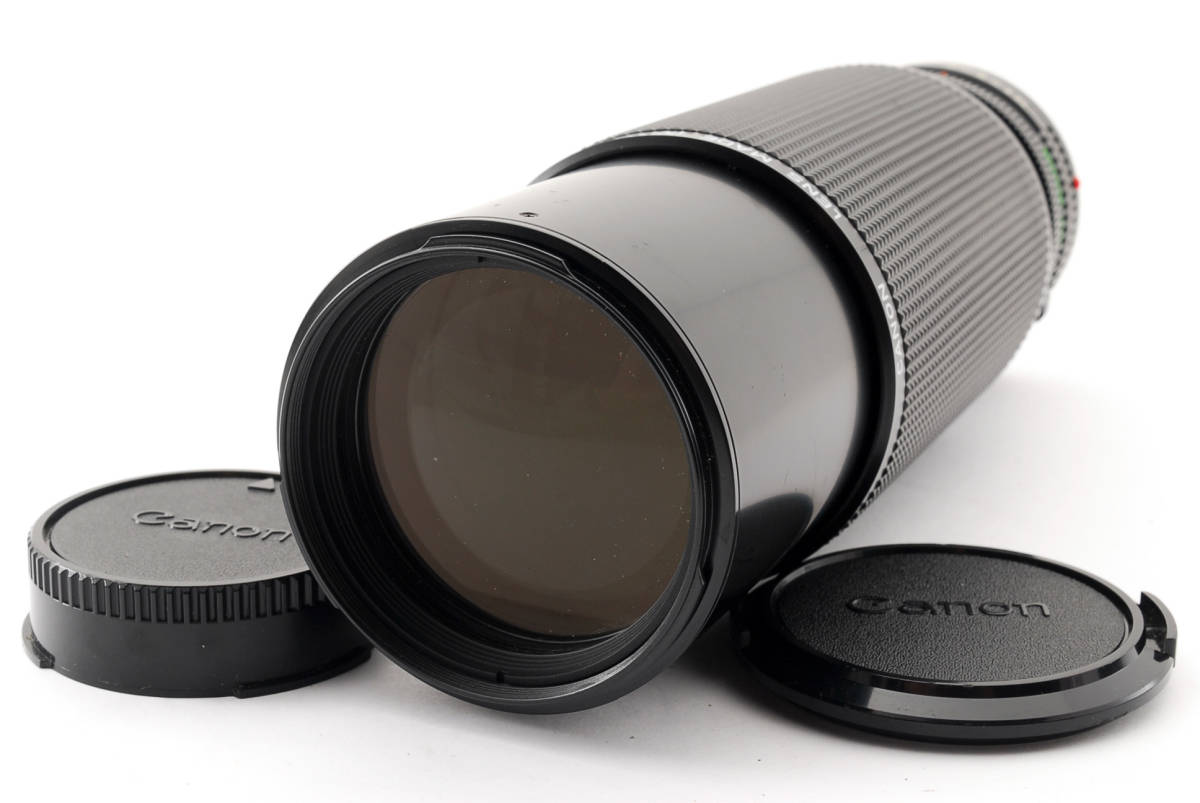 ★ Canon キャノン New FD NFD 100-300mm f/5.6 MF Zoom Lens マニュアルフォーカス ズーム レンズ レンズキャップ付 #T1460 ★_画像1