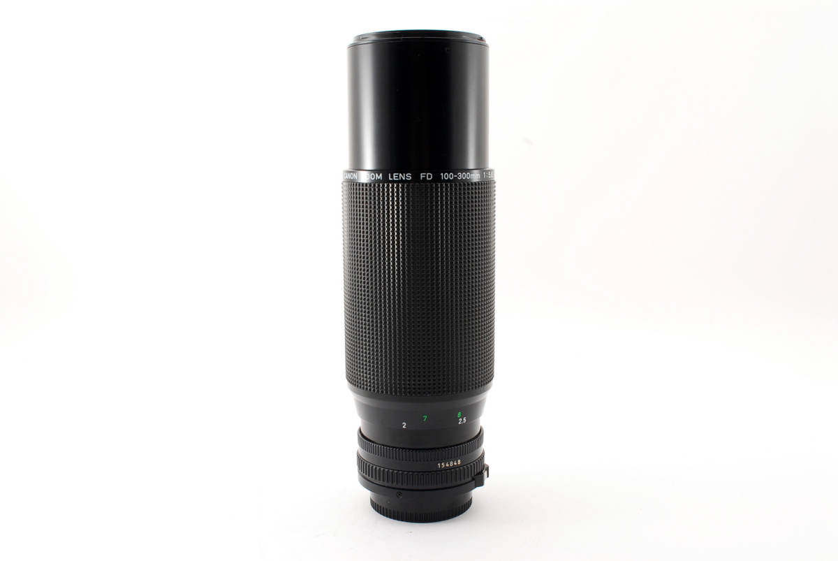 ★ Canon キャノン New FD NFD 100-300mm f/5.6 MF Zoom Lens マニュアルフォーカス ズーム レンズ レンズキャップ付 #T1460 ★_画像9