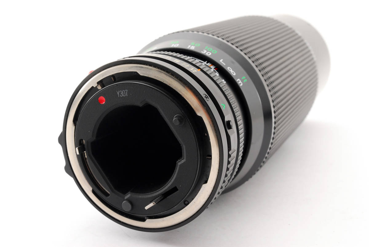 ★ Canon キャノン New FD NFD 100-300mm f/5.6 MF Zoom Lens マニュアルフォーカス ズーム レンズ レンズキャップ付 #T1460 ★_画像4