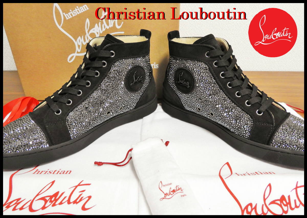 新品 Christian Louboutin ルイス ストラス メンズ 41 クリスチャン