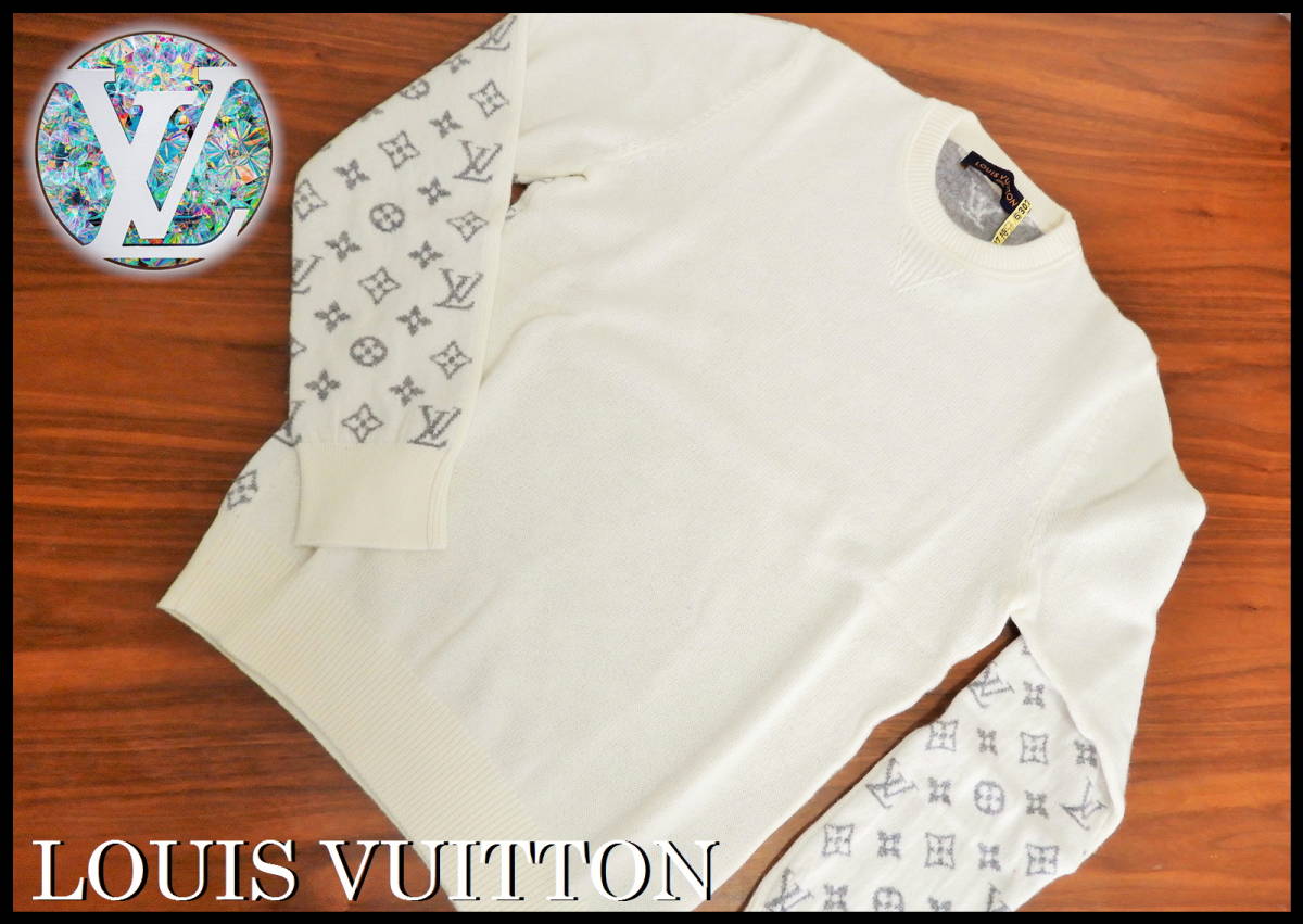 特別価格  セーター ルイヴィトン S モノグラムニット VUITTON LOUIS 完売 ニット/セーター