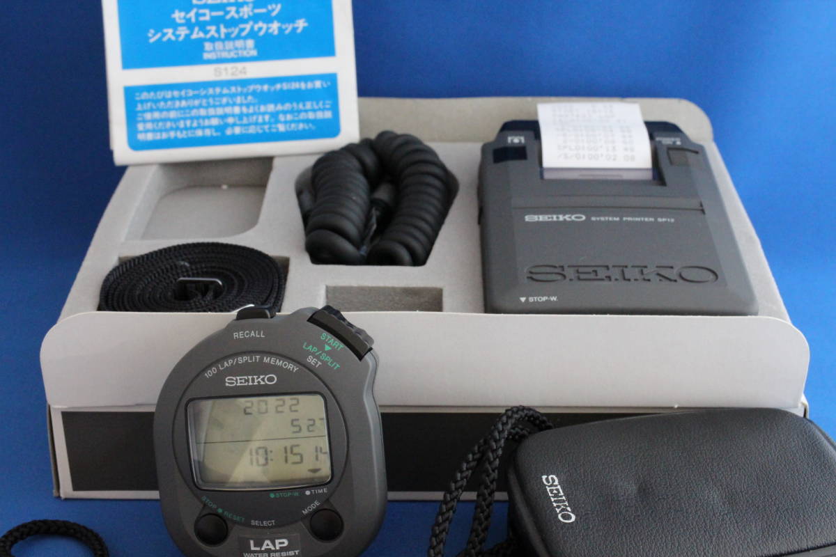 **[ used ]SEIKO system stopwatch S124 **