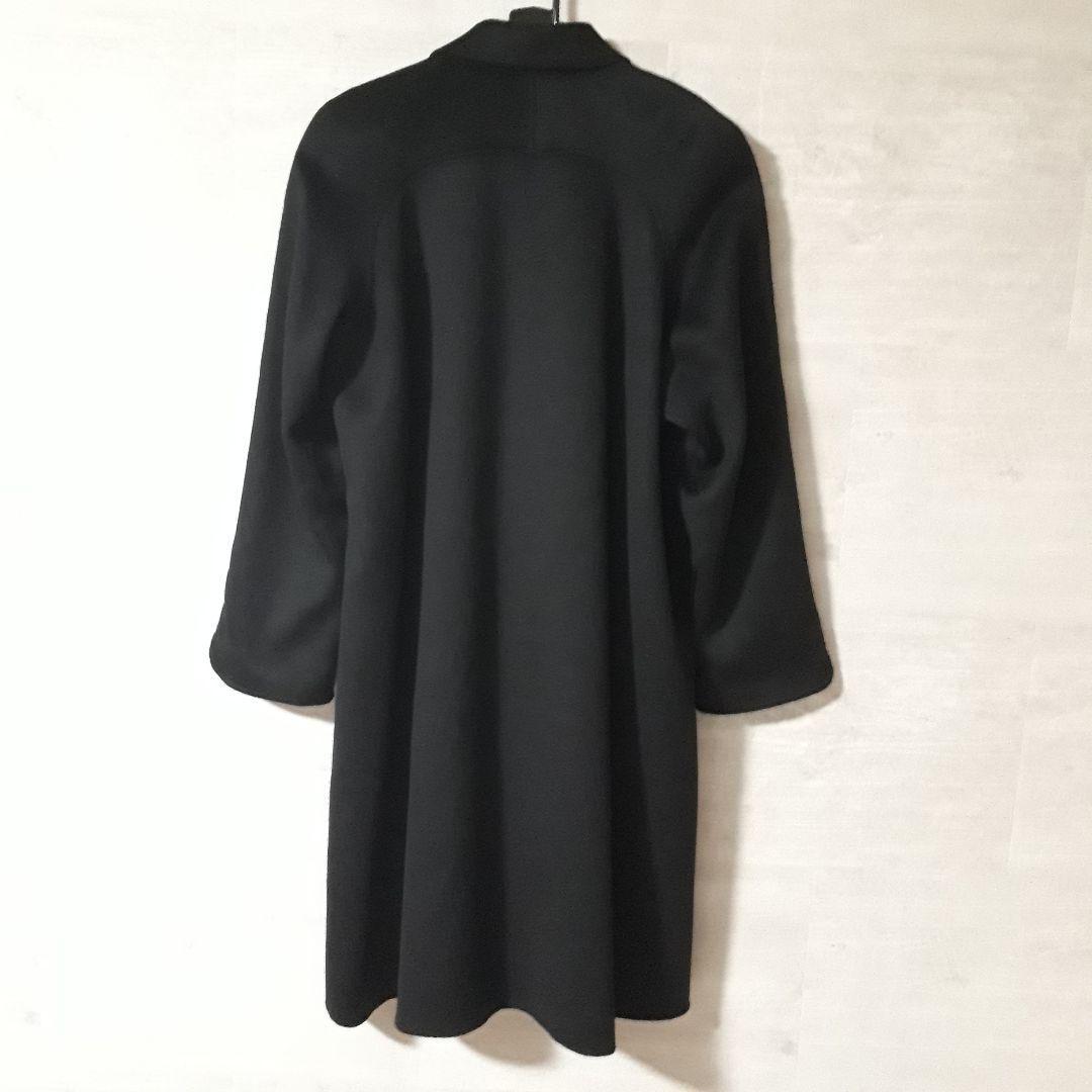 ☆【高級カシミア・サイズ・F】ロロピアーナ カシミヤ100%コート黒