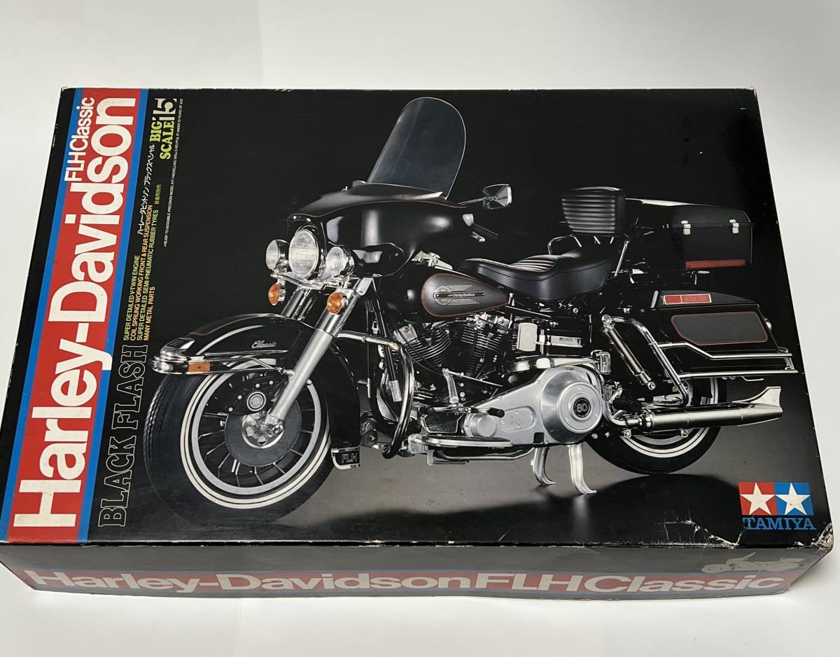  not yet constructed goods Tamiya made in Japan 1/6 Harley Davidson black special 