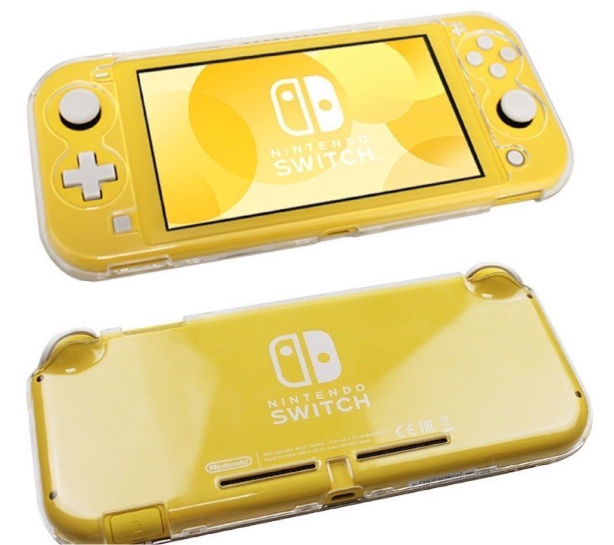 Switch Lite スイッチライトハードケース カバー クリア