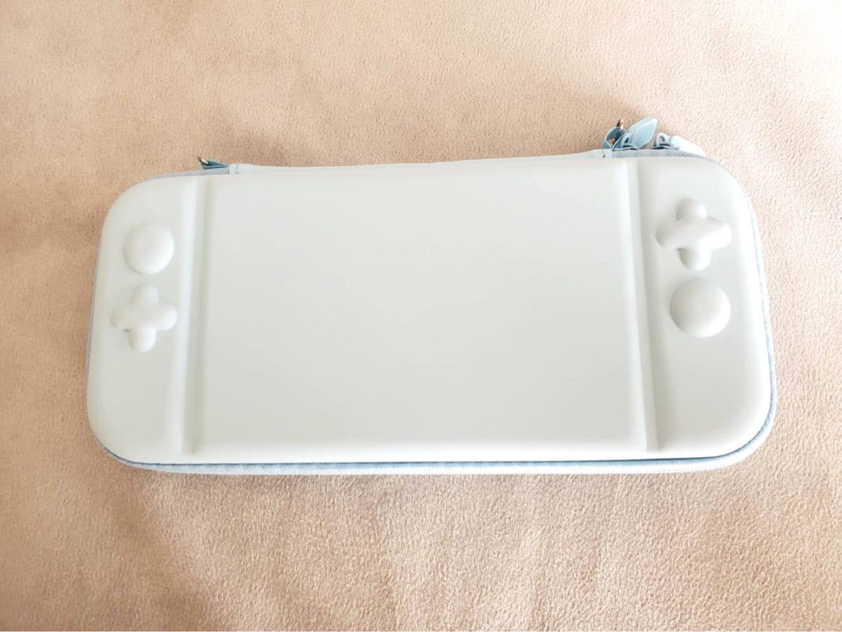 NintendoSwitch ハードケースカバー水色ニンテンドースイッチ任天堂