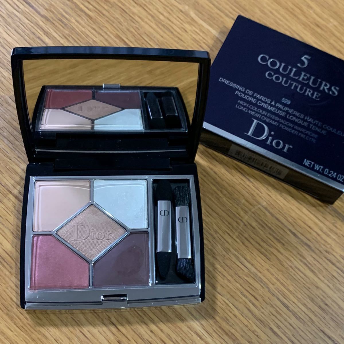 Dior サンククルールクチュール 529 ワイルドブラウン