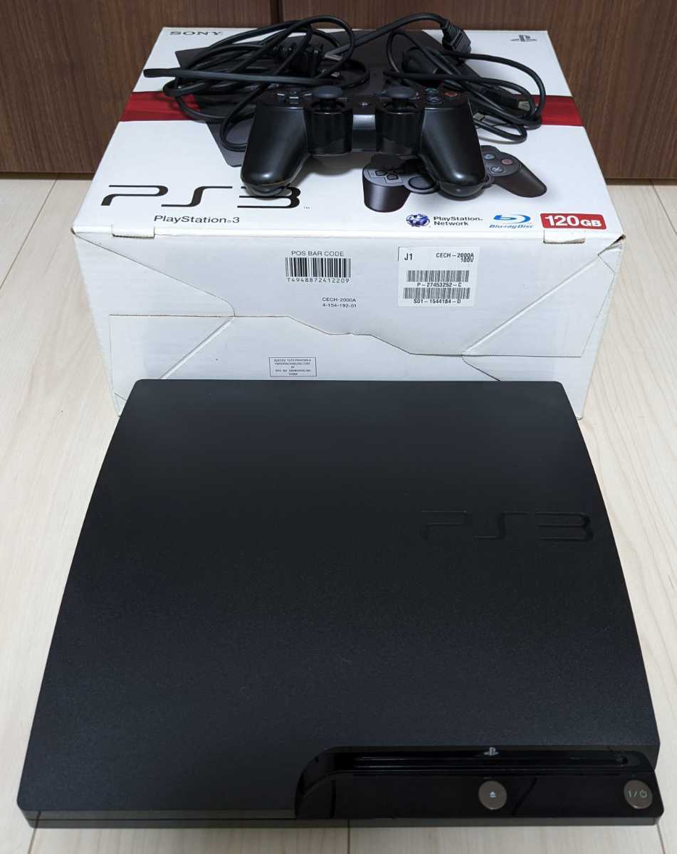 PS3本体 CECH-2000A SONY プレイステーション3 元箱付き www