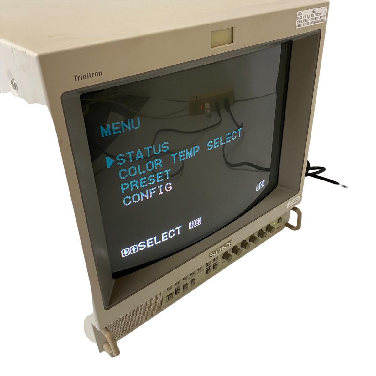 動作確認済みSONY ソニー PVM-14M2MDJ トリニトロン カラー 動作確認済みSONY ソニー PVM-14M2MDJ トリニトロン カラー