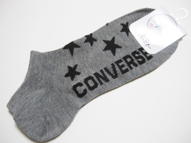 * бесплатная доставка * Converse * носки 4 пара *25-27cm*③* чёрный темно-синий серый *CONVERSE ALL STAR* удача .*