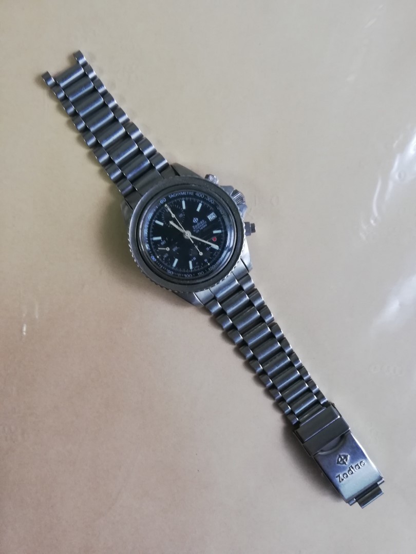 新品本物 時計 406.31.11 ゾディアック ZODIAC 腕時計 デイト/中古 自動巻き/メンズ/クロノグラフ ゾディアック