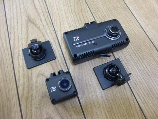 セルスター製 TZブランド 2カメラ ドライブレコーダーTZ-D205W GPS 