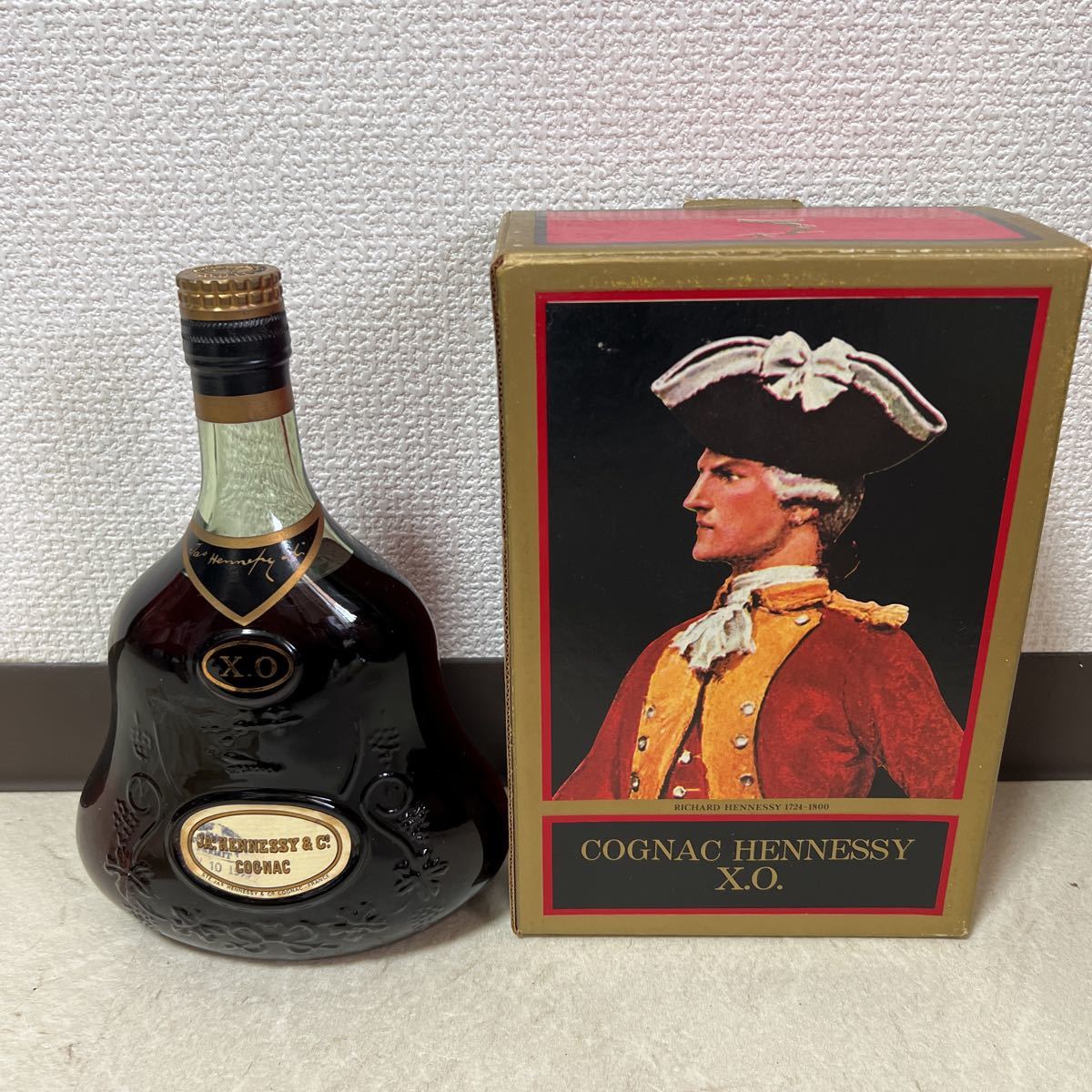 古酒 JA's HENNESSY ヘネシー エクストラ XO グリーンボトル 金