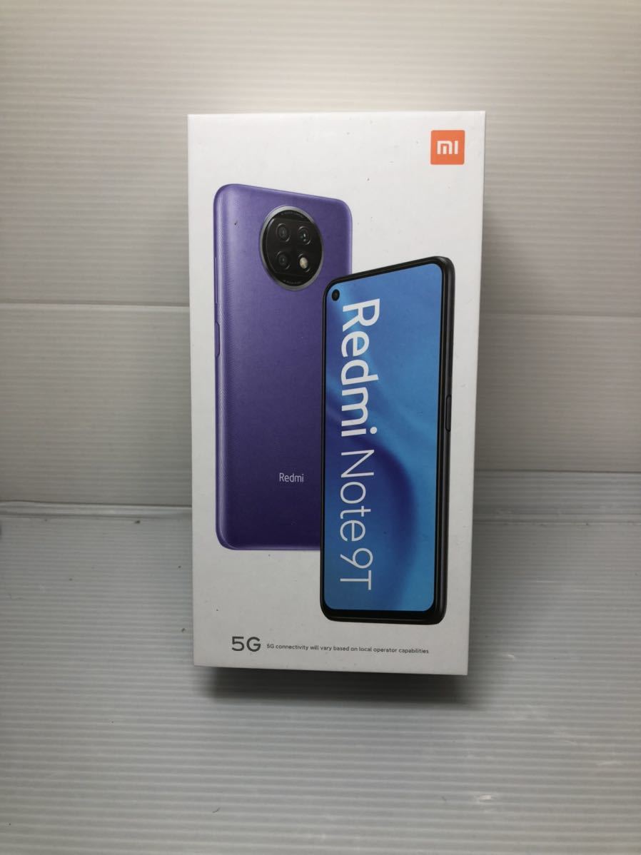 ほぼ新品 Redmi Note 9T 128GB ナイトフォールブラック SIMフリー ...