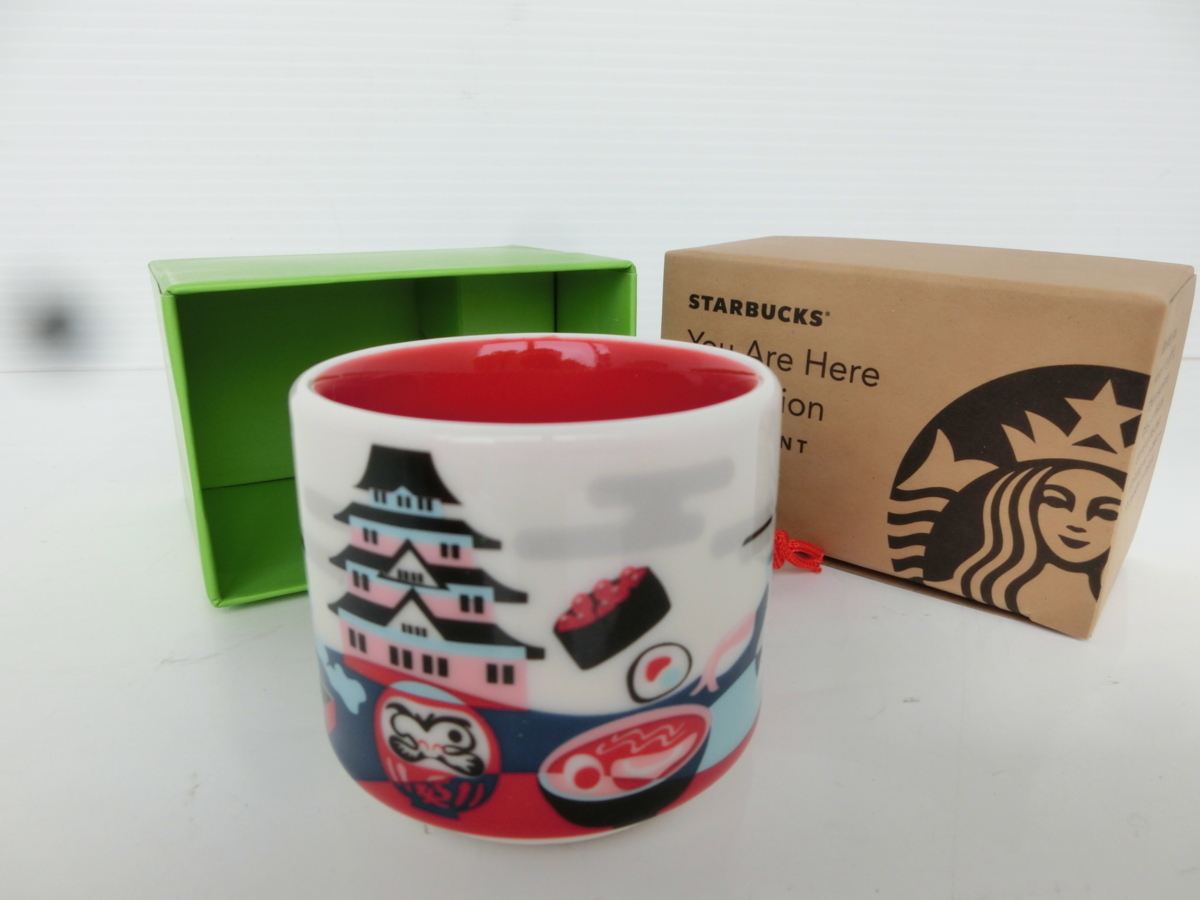 ●スターバックス Starbucks You Are Here Collection マグカップ さくら 富士山 日本限定 オーナメントデミ スタバ 59ml_画像2