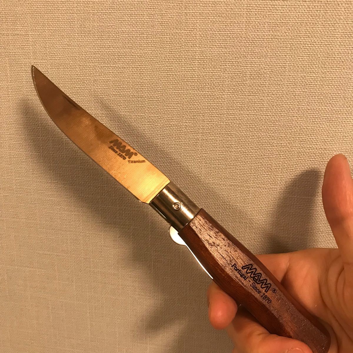 MAM マム ポケットナイフ チタン フォールディングナイフ 折り畳みナイフ 145周年記念モデル