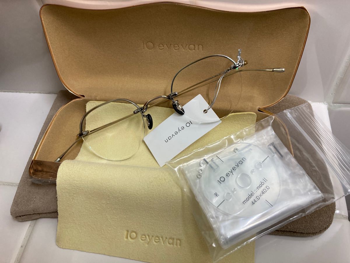 超美品 10アイヴァン EYEVAN No.6 2 44サイズ 4S-CL 定価77000円