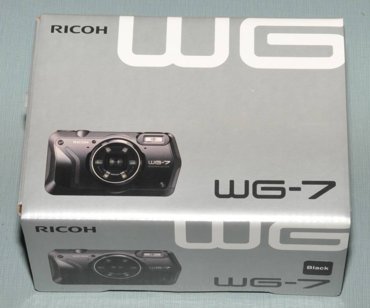 女性に人気！ RICOH WG-7 ブラック デジタルカメラ リコー