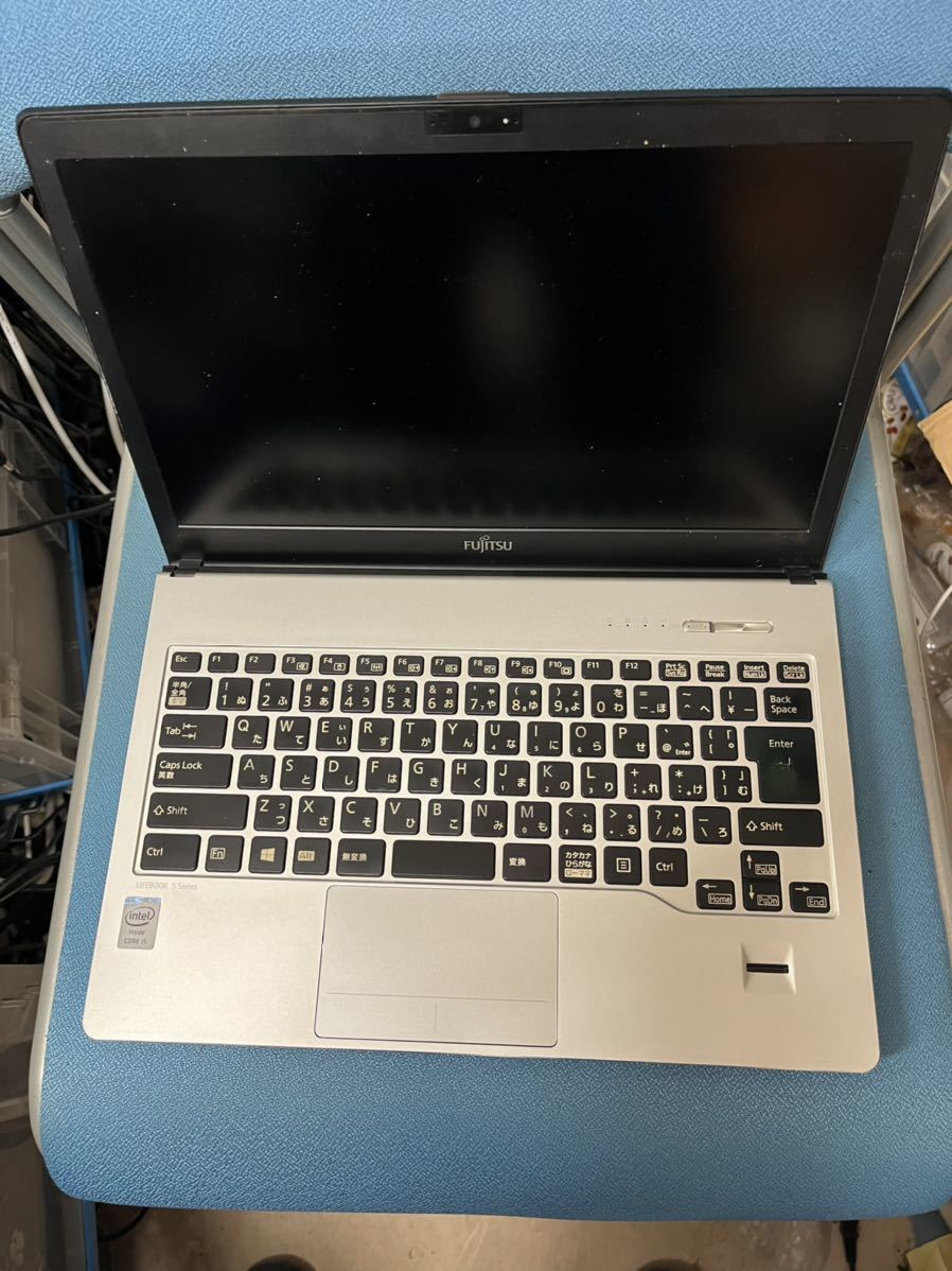 JUNK】富士通 LIFEBOOK S904/H・SH54/K 2台セット i5/4GB/HDD欠/マルチ