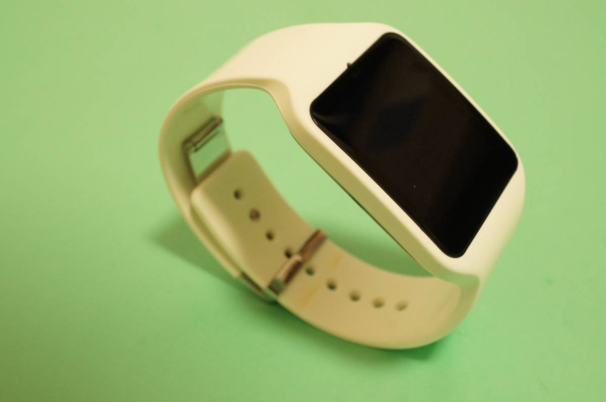 送料負担 ソニー SONY スマートウォッチ3 SmartWatch 3 ホワイト SWR50
