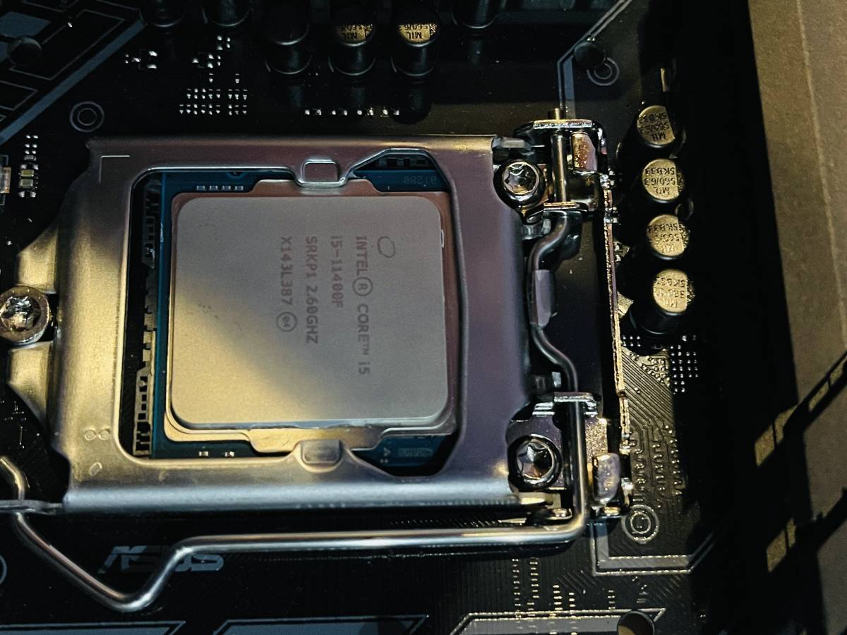 1円スタート！ Intel Core i5 11400F ASUS　H570-Pro TUF GAMING セット！　POST確認済み