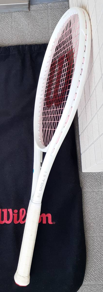Wilson テニスラケット ULTRA 100 L White in White 日本限定発売品 