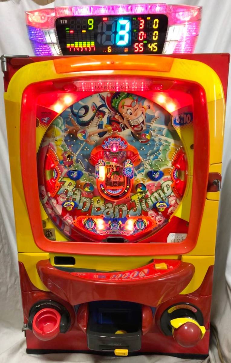 レア・レトロ】西陣 バンバンジャンプ21【羽根物】循環加工済 レア・レトロ】西陣 バンバンジャンプ21【羽根物】循環加工済