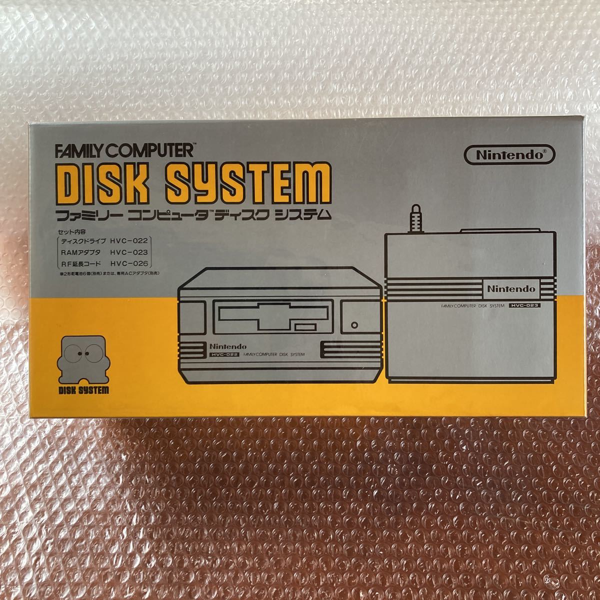 未使用】ファミリーコンピュータディスクシステム 本体セット 任天堂