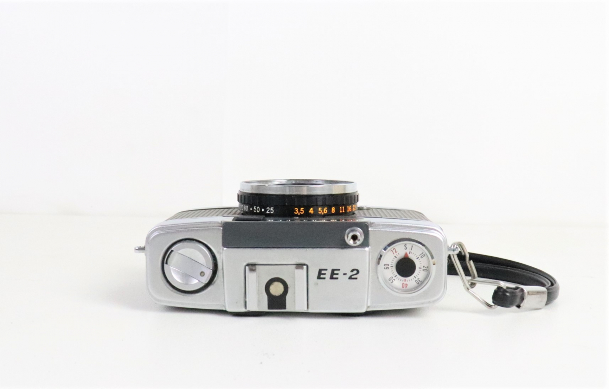 OLYMPUS-PEN オリンパスペン EE-2 f=28mm フィルムカメラ コンパクトカメラ ケース付 レトロ 日本製 写真 記録 思い出 家族写真 006JDNC11_画像6