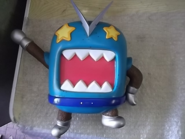 非売品 NHKキャラクター BSデジタルどーもくん ソフビ フィギュア ジャンク 現状品渡し品 同梱不可