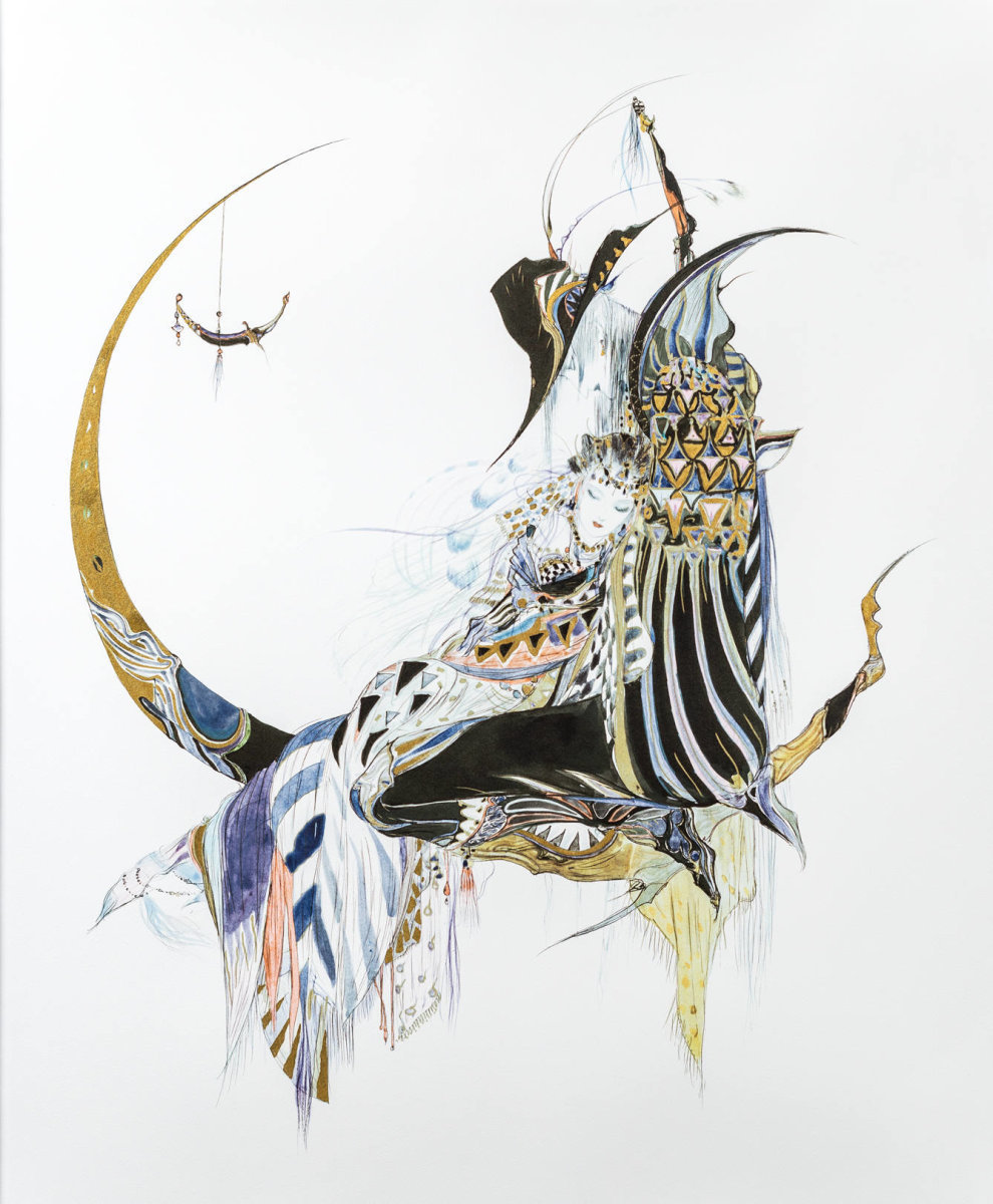 Yahoo!オークション - 天野喜孝(Yoshitaka Amano) 「夢見月 Yahoo!オークション - 天野喜孝(Yoshitaka Amano) 「夢見月