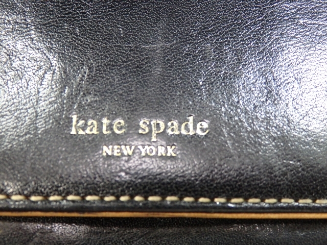 ケイト　スペード　黒　革　長財布　小銭入れ付き　kate spade_画像6