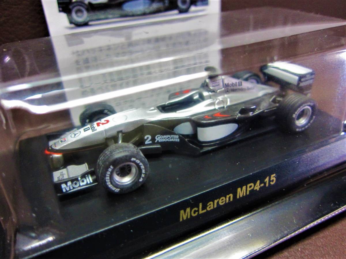 京商☆マクラーレン ミニカーコレクション☆McLaren MP4-15 No.2☆F1☆KYOSHO1/64_画像3