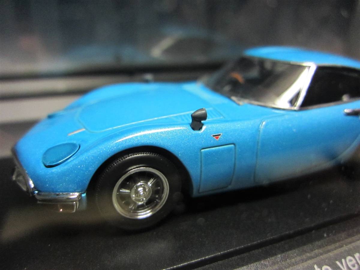 EBBRO2003★TOYOTA 2000GT Late Version 1968 ブルーメタリック★one of 2592pcs★1/43★エムエムビー_画像4