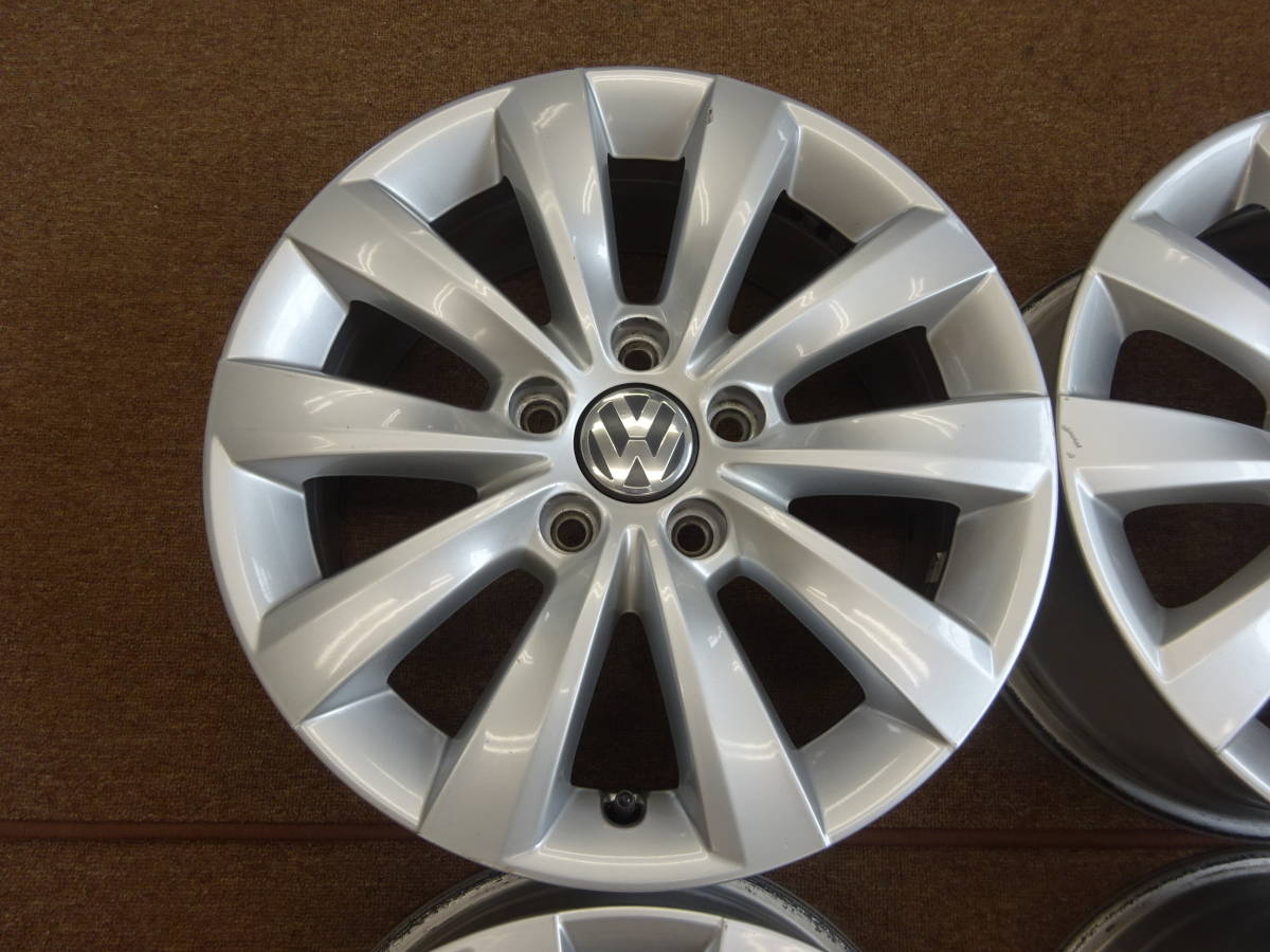 A-24 VW ザ ビートル 純正 16×6.5J ET44 PCD112 5H 4本 フォルクス