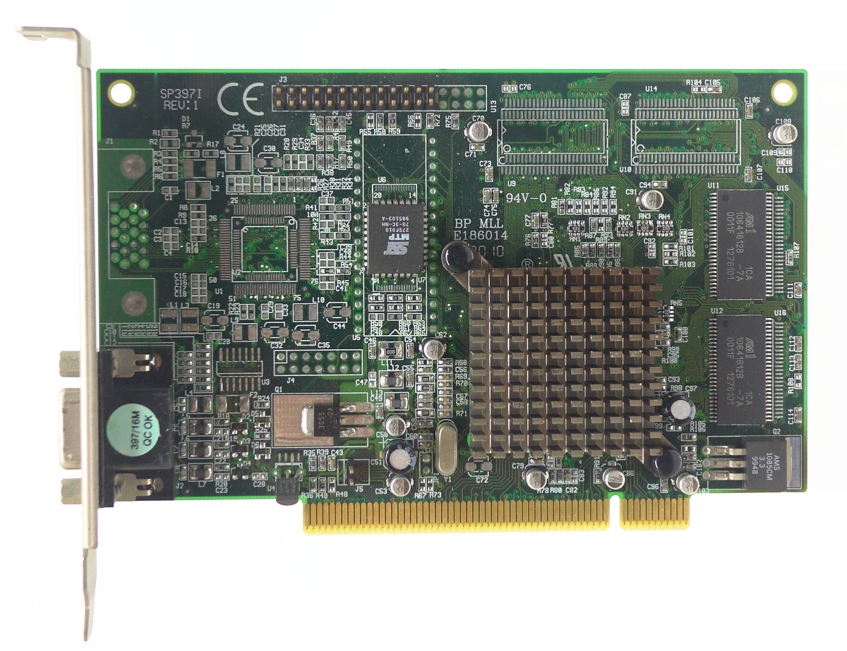 Sparkle製 SP397PCI PCI グラフィックカード / S3 Savage4Pro 16MB / ジャンク品 動作未確認_画像1