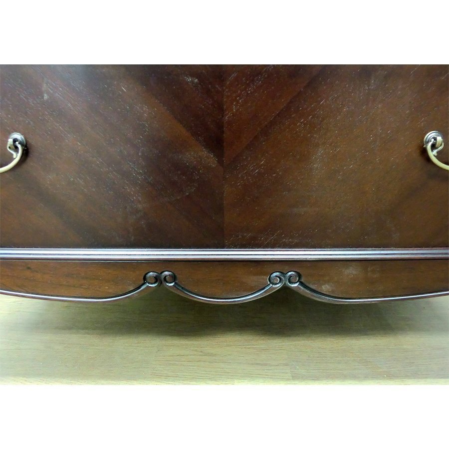 [ Yamato opening installation ]f rule DM high chest 90 chest chest of drawers chest of drawers cat legs Tokai furniture Classic antique Britain Tokai furniture 